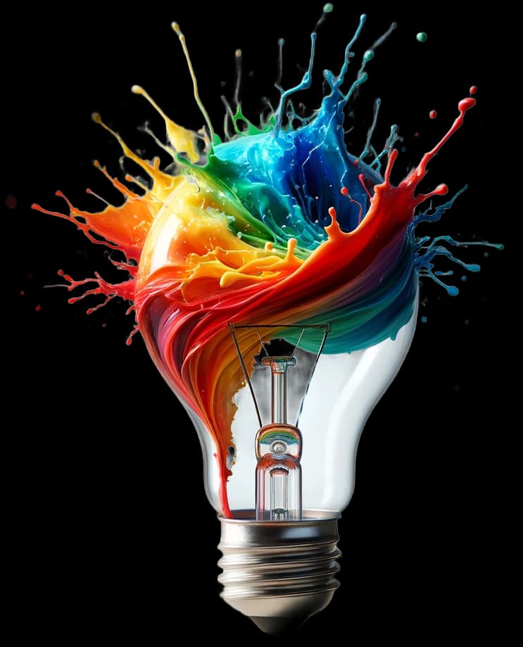 colorful bulb